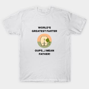 World's Greatest Farter Funny Father's Day T-Shirt